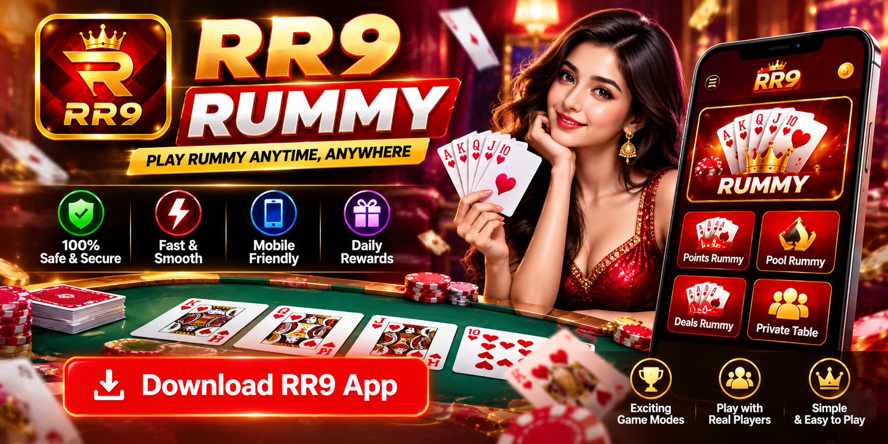 RR9 App Download Guide Poster